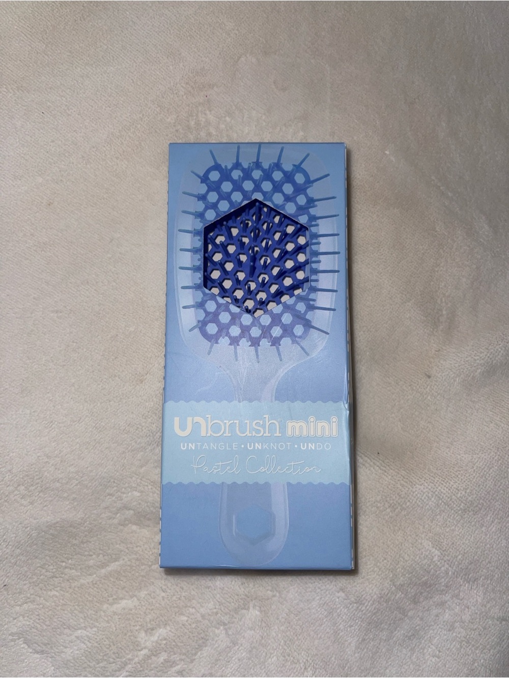 Wet Brush UNbrush Mini Detangling Brush - Blue